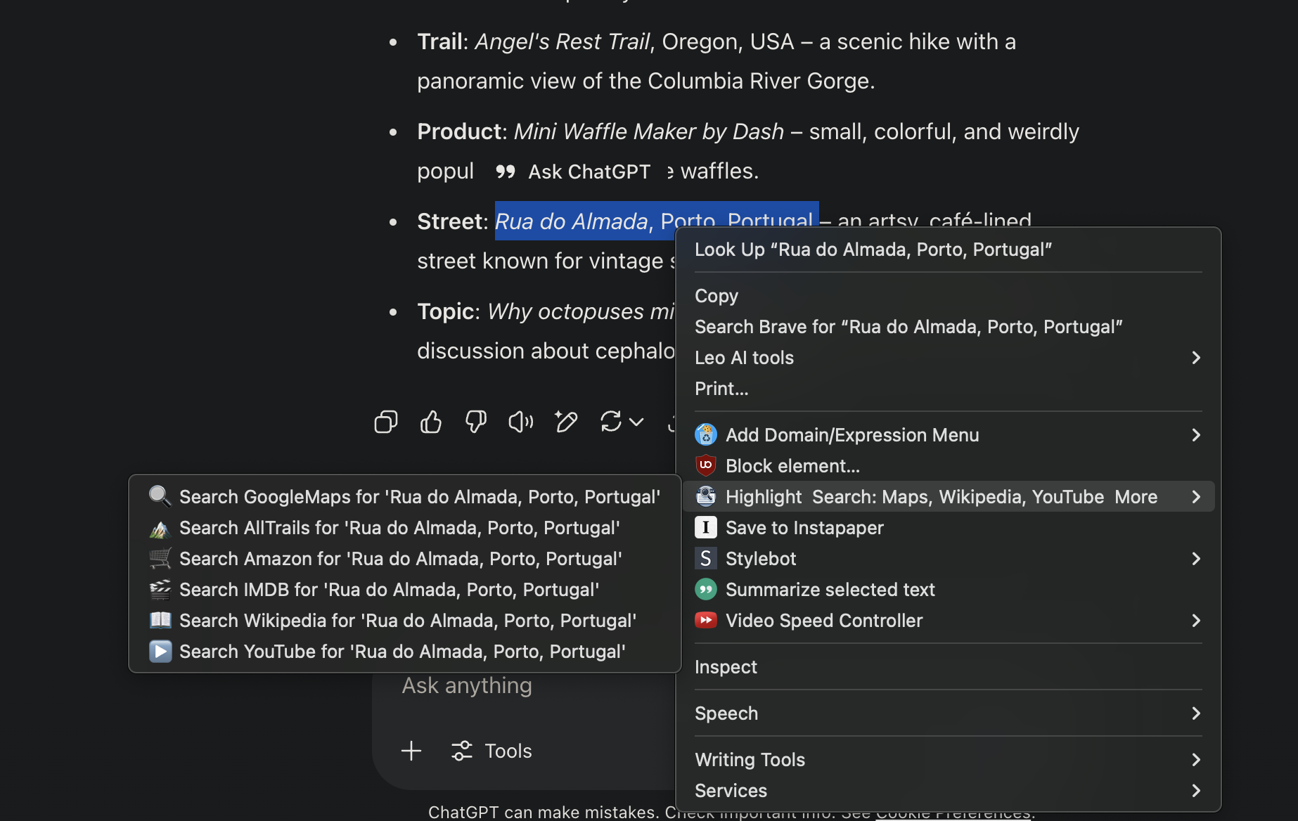 extension preview